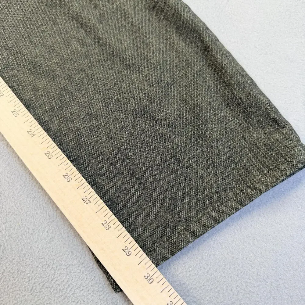 AG Adriano Goldschmied The Everett Jeans Mens 36x30* Green Slim Straight Stretch